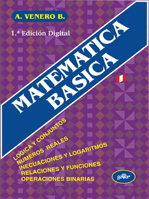 Title details for MATEMÁTICA BÁSICA by Jesús Armando Venero Baldeón - Available